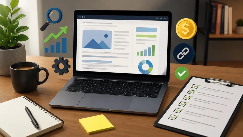 Checklist Prático para Publicar Seu Primeiro Artigo Monetizável