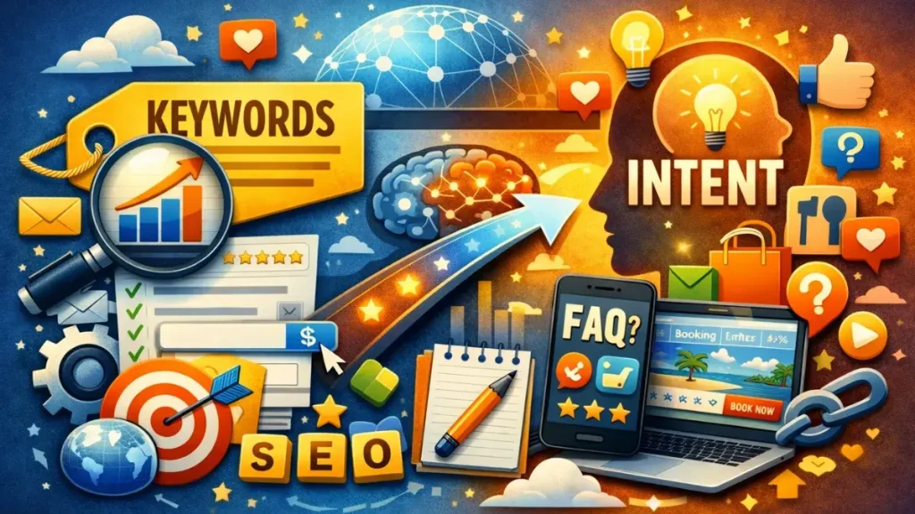 SEO moderno da palavra-chave à intenção