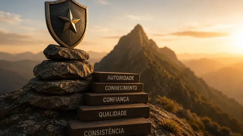 Autoridade é construída ao longo do tempo